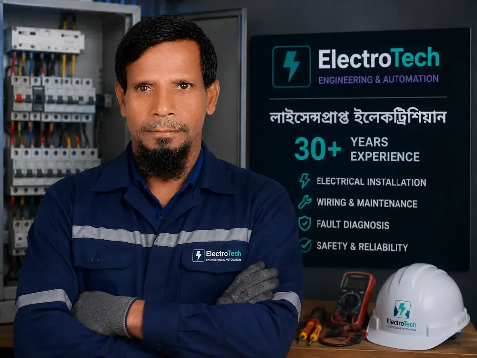 ElectroTechBD Chief Licensed Electrician